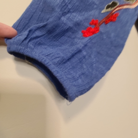 NWOT | Sunlit Bloom Embroidered Boho Tunic Dress – Figueroa & Flower (S) - Picture 9 of 9